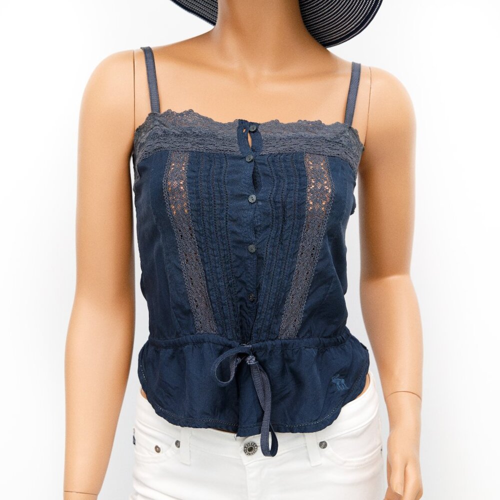 Abercrombie & Fitch NY Silk Sleeveless Blouse XS